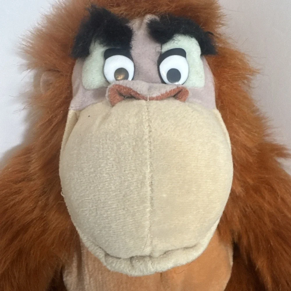 Disney Jungle‎ Book King Louie Plush Stuffed Animal Toy Figure Vintage Large 15